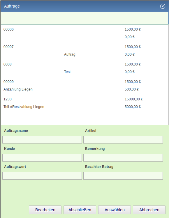 Image auftrag